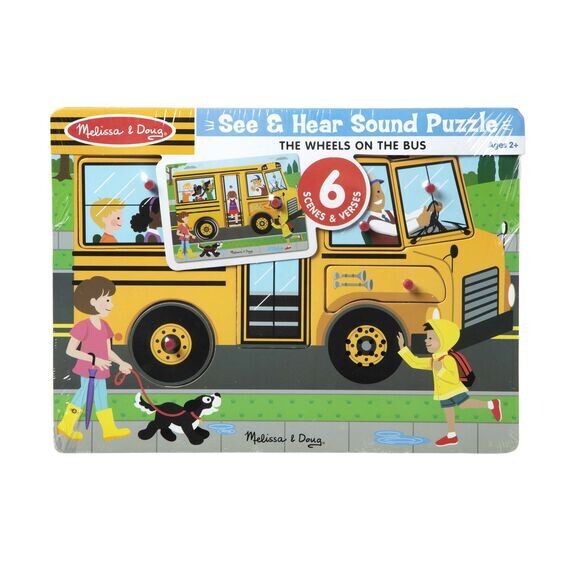 MD 0739 The Wheels on the Bus Sound Puzzle