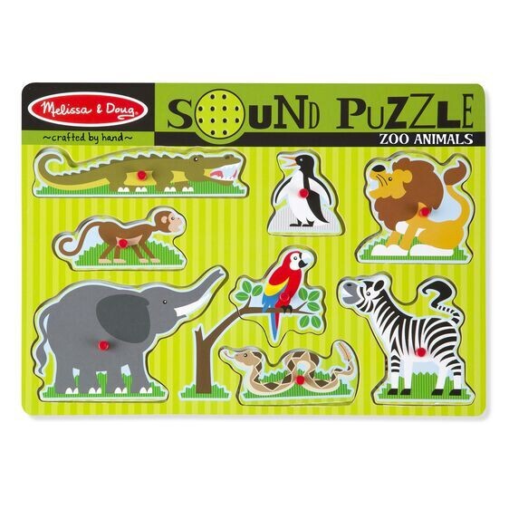 MD 727 Zoo Animals Sound Puzzle