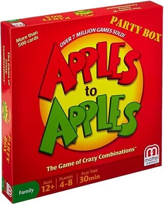 Apples to Apples party box