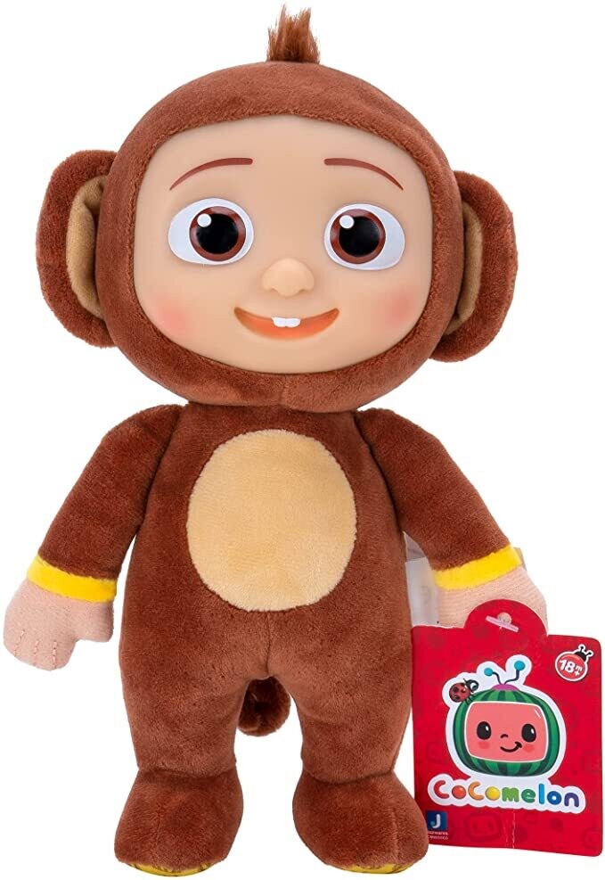 Cocomelon Little 8" Plush Monkey