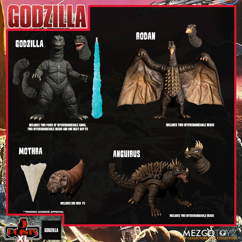 Godzilla Destroy All Monsters 1968 Boxed Set