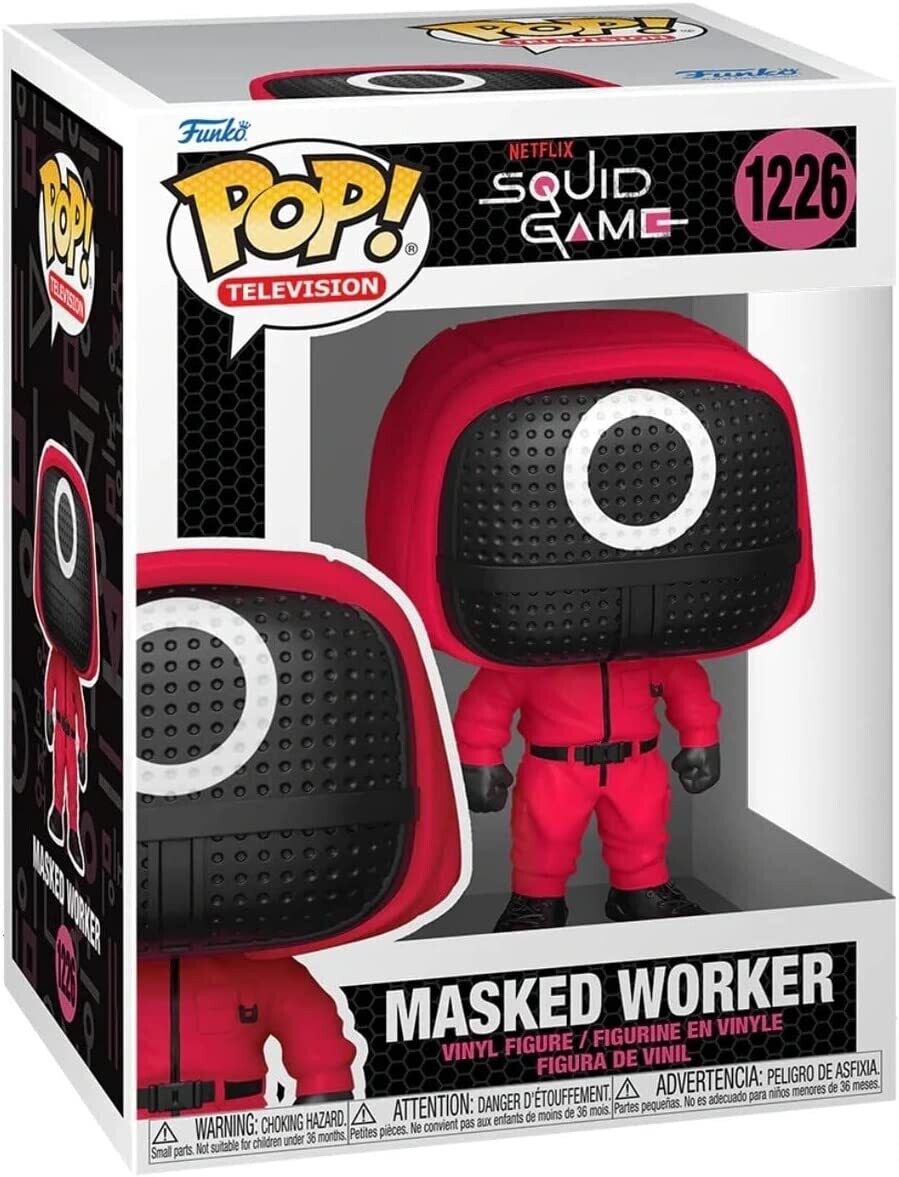 Funko Pop Vinyl Squid Game Masked Worker