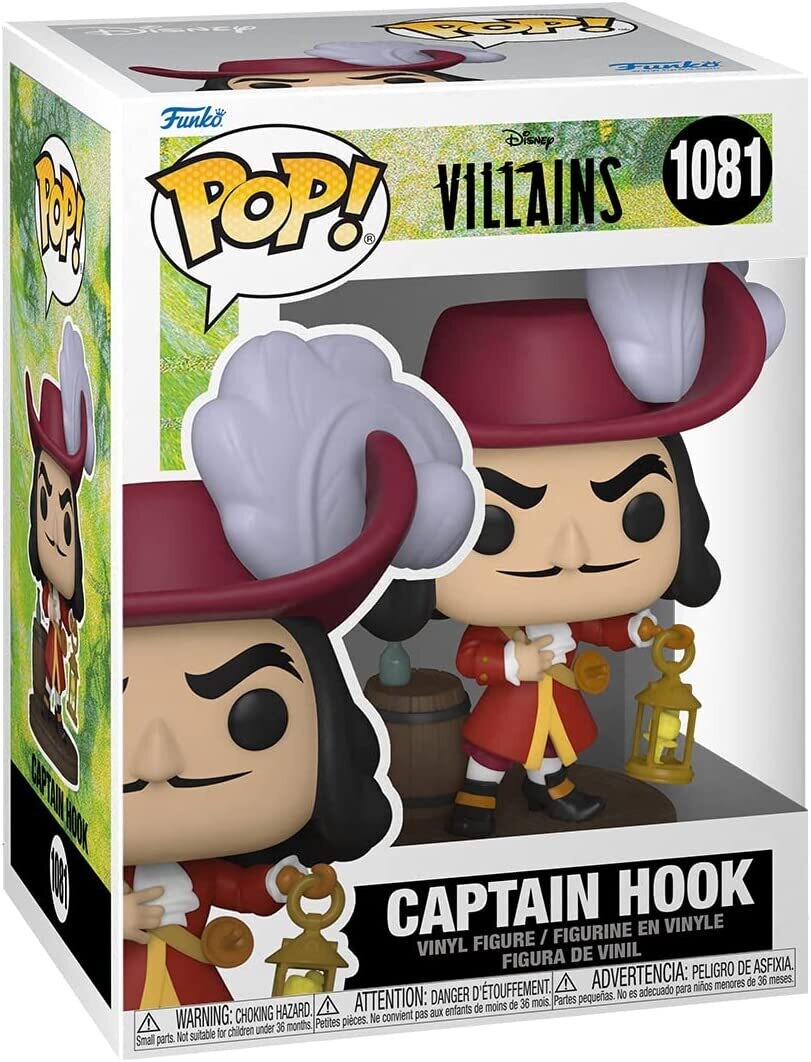 Funko 1081 Disney Villains Captain Hook