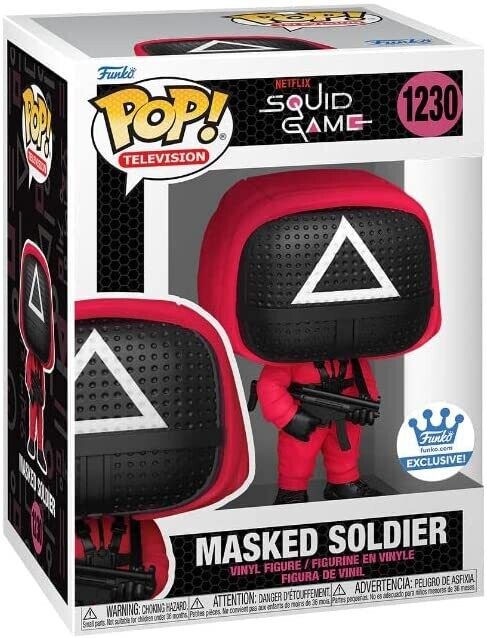 Funko 1230 Squid Game Masked Soldier Funko Shop Exclusive