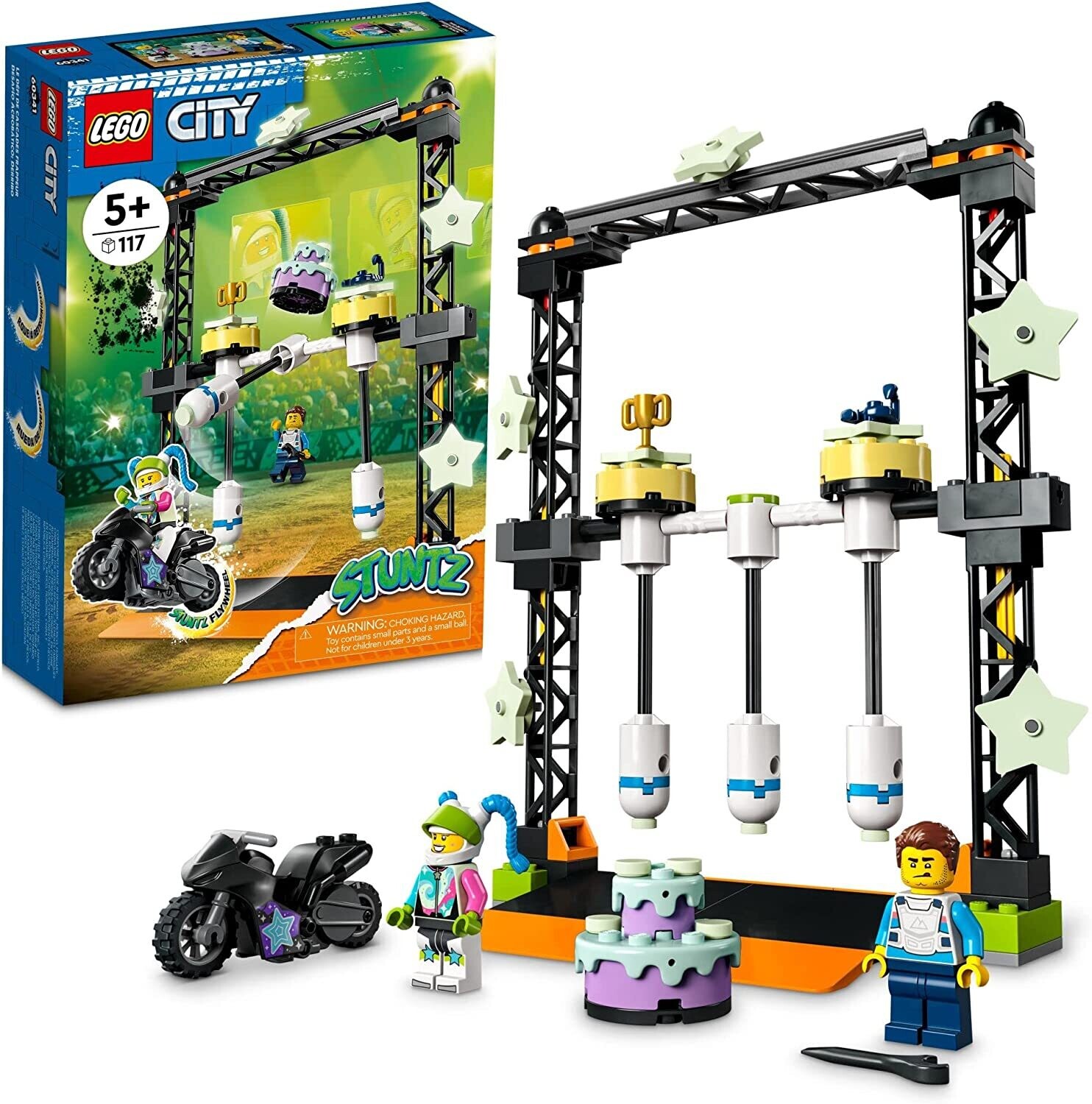 Lego 60341 City Stunt The Knockdown Stunt Challenge