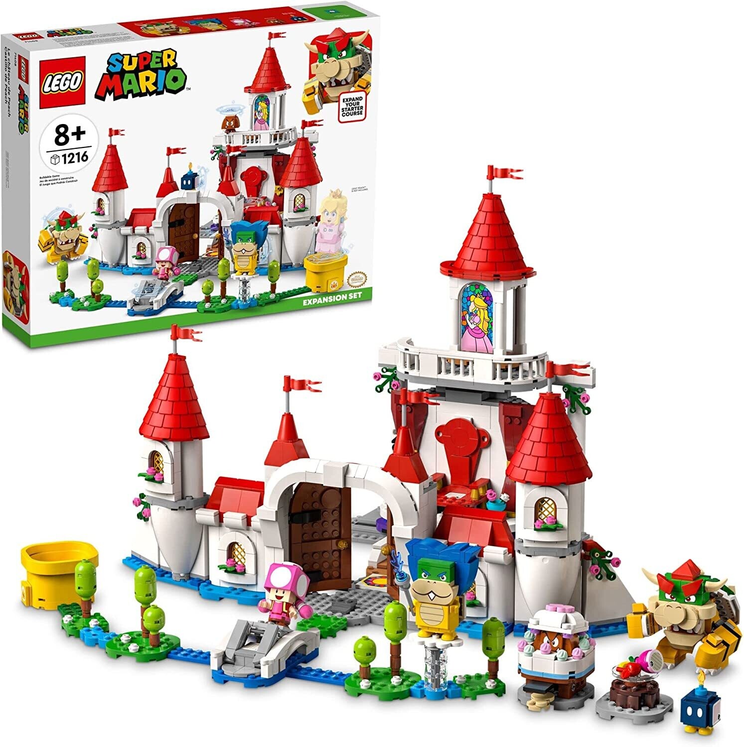 Lego 71408 Super Mario Peachs Castle Expansion Set
