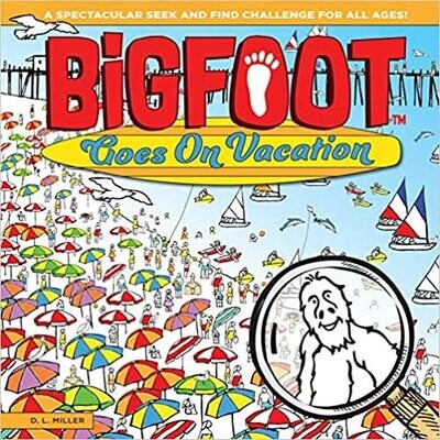 Bigfoot  Goes on Vacation Activity Book