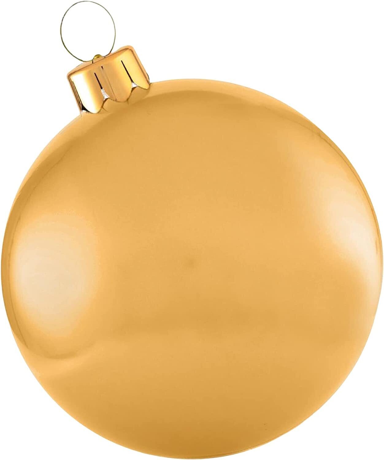 Holiball 18" Vintage Gold Inflatable Ornament
