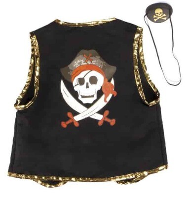 GP Pirate Vest and Eye Patch 4-7