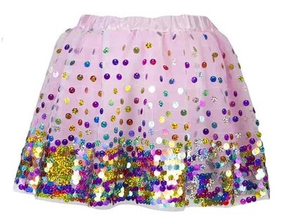 GP Party Fun Sequin Skirt, Size 4-7