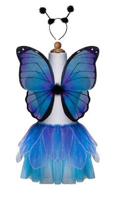 GP Midnight Butterfly Tutu With Wings & HB, Size 4-6