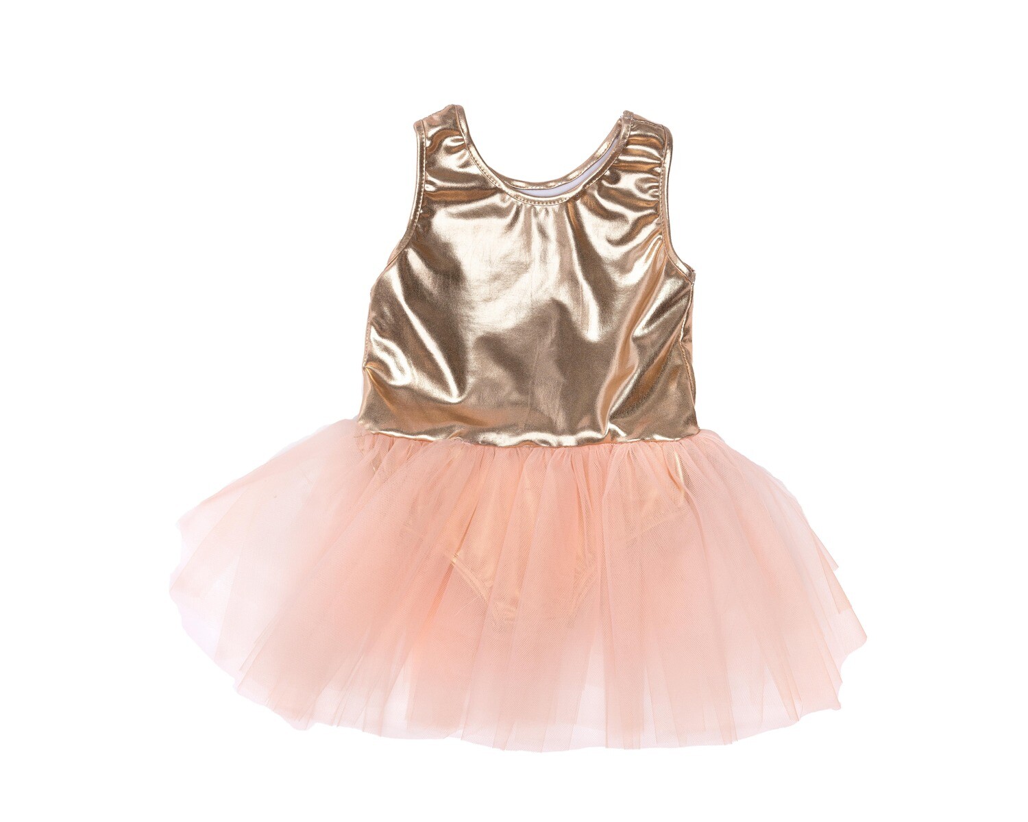 GP Ballet Tutu Dress, Rose Gold, Size 3-4