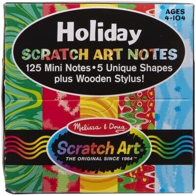 MD Scratch Art - Holiday Mini Notes