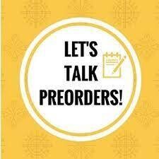 CURRENT TONIES PREORDERS