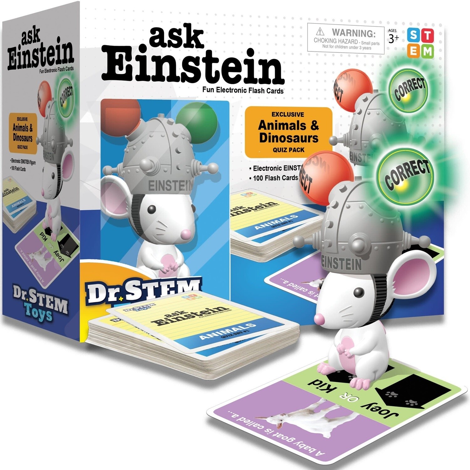 Ask Einstein Deluxe Set- Animals and Dinosaurs
