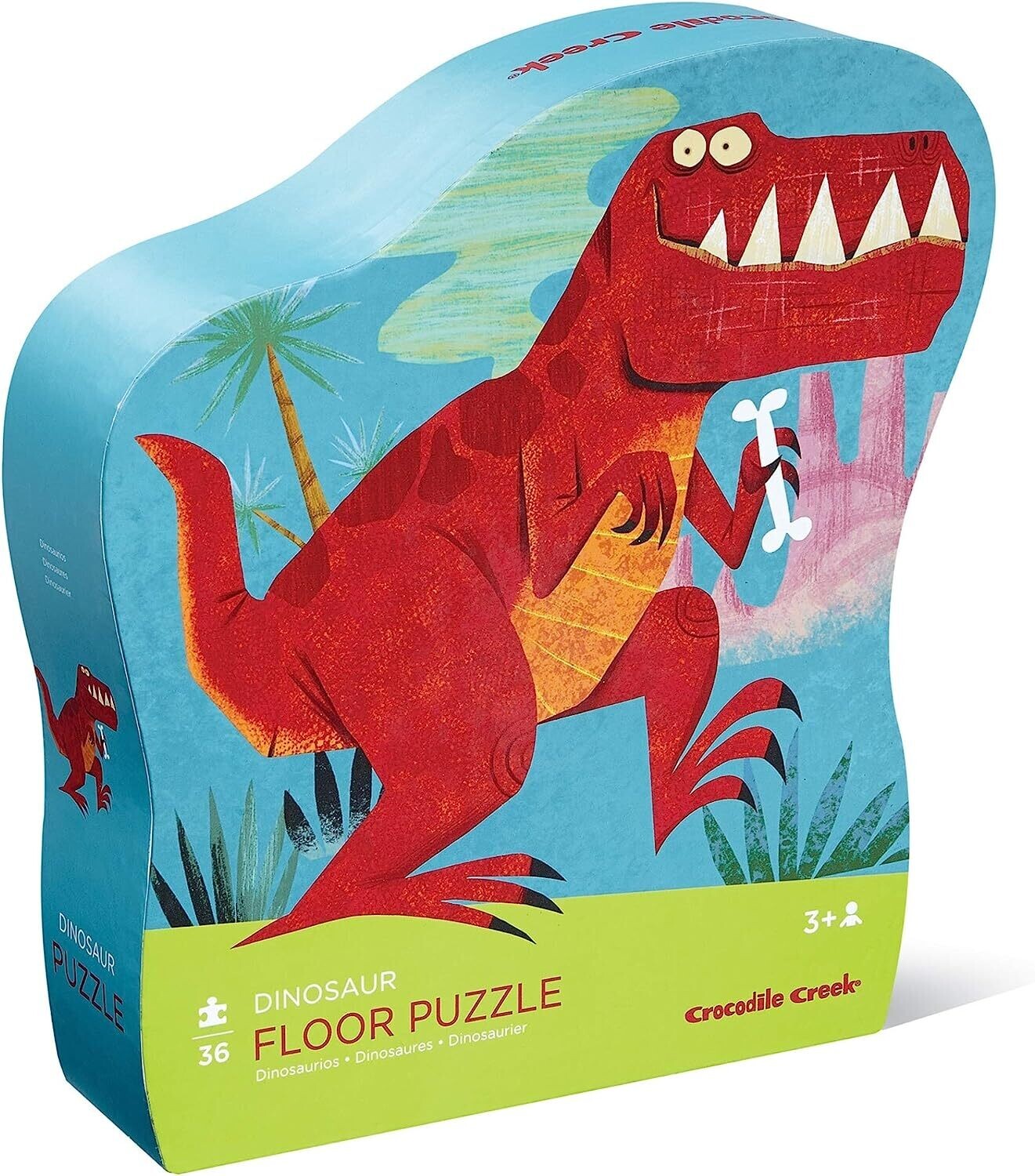 36-Pc Puzzle Dino Land