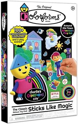 Colorforms Picture Playset Charlie's City