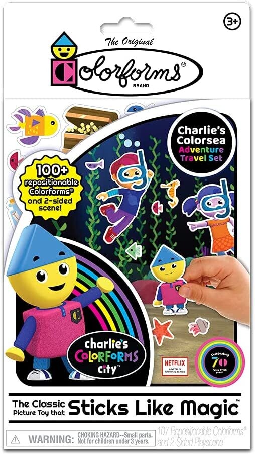 Colorforms Travel Set Charlie's City