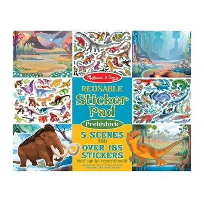 MD  9341 Reusable Sticker Pad - Prehistoric
