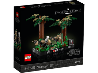 Lego 75353 Star Wars Endor Speeder Chase Diorama