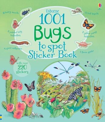 Usborne 1001 Bugs to Spot Sticker Book
