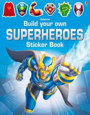 Usborne Build Your Own Superheroes Sticker
