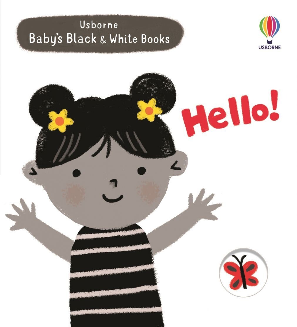 Usborne Baby's Black and White Books Hello!