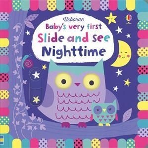 Usborne Baby's First Slide and See Nighttime