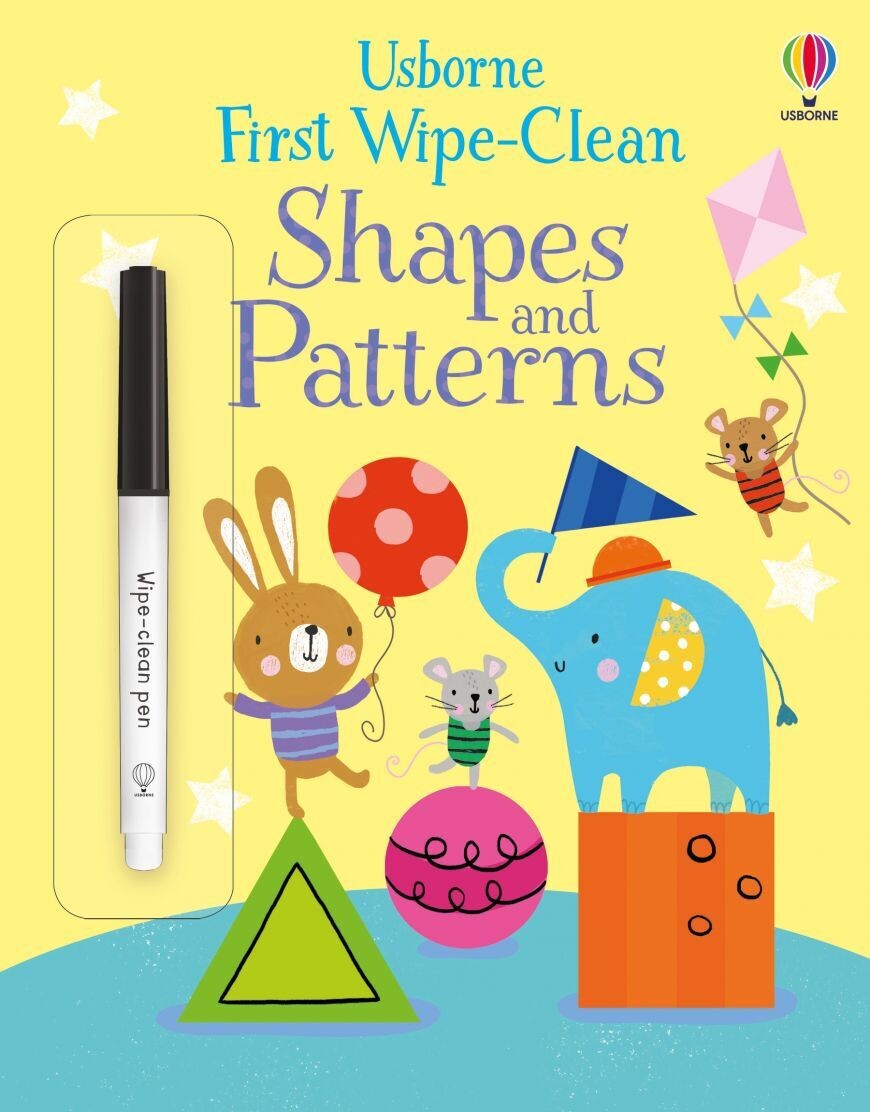 Usborne First Wipe-Clean Shapes and Patterns