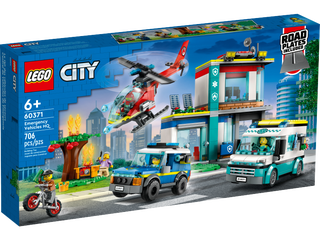 Lego City 60371 Emergency Vehicles HQ