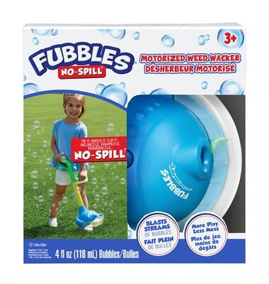 Fubbles No-Spill Motorized Bubble Weed Wacker