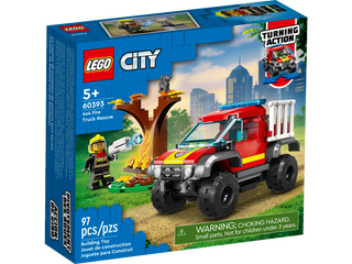 Lego City 60393 4x4 Fire Truck Rescue