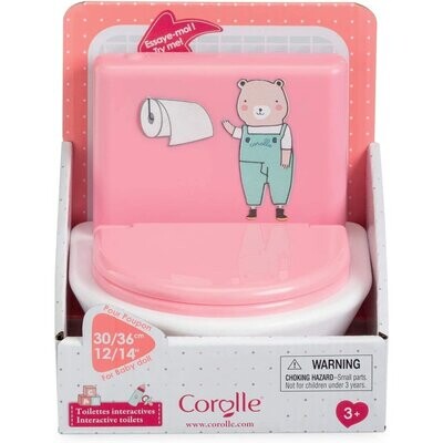 Corolle Interactive Toilet 12"/14"