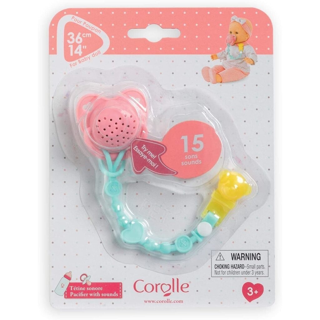 Corolle Pacifier with Sounds
