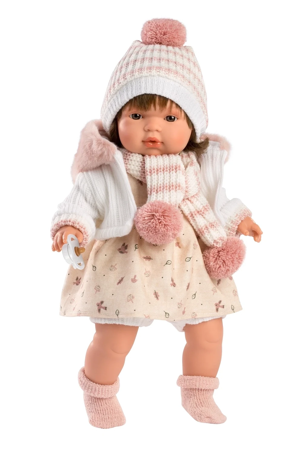 Llorens 38568 Grace 15" Soft Body Crying Baby Doll