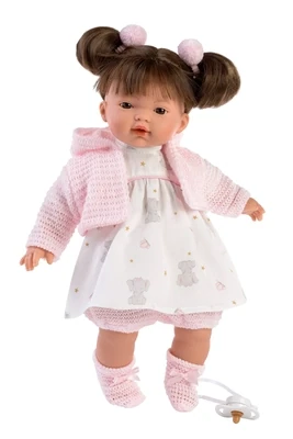 Llorens 33136 Courtney 13" Soft Body Crying Baby Doll