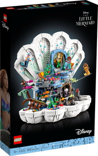 Lego 43225 Disney The Little Mermaid Royal Clamshell