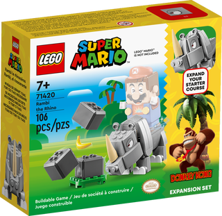 Lego 71420 Super Mario Rambi the Rhino Expansion Set