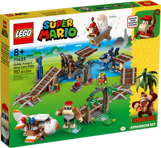 Lego 71425 Super Mario Diddy Kong's Mine Cart Ride Expansion Set