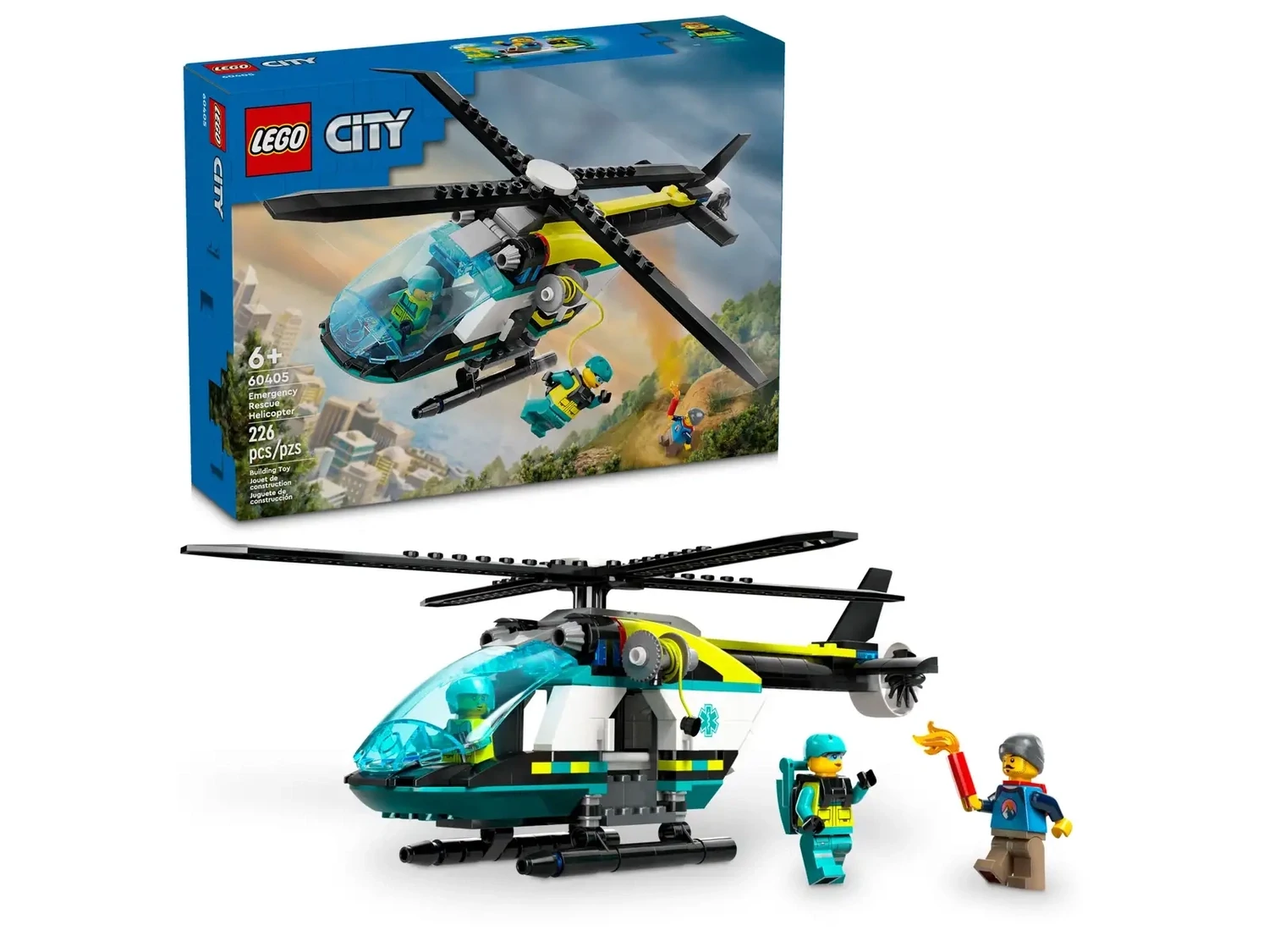 Lego 60405 Emergency Rescue Helicopter