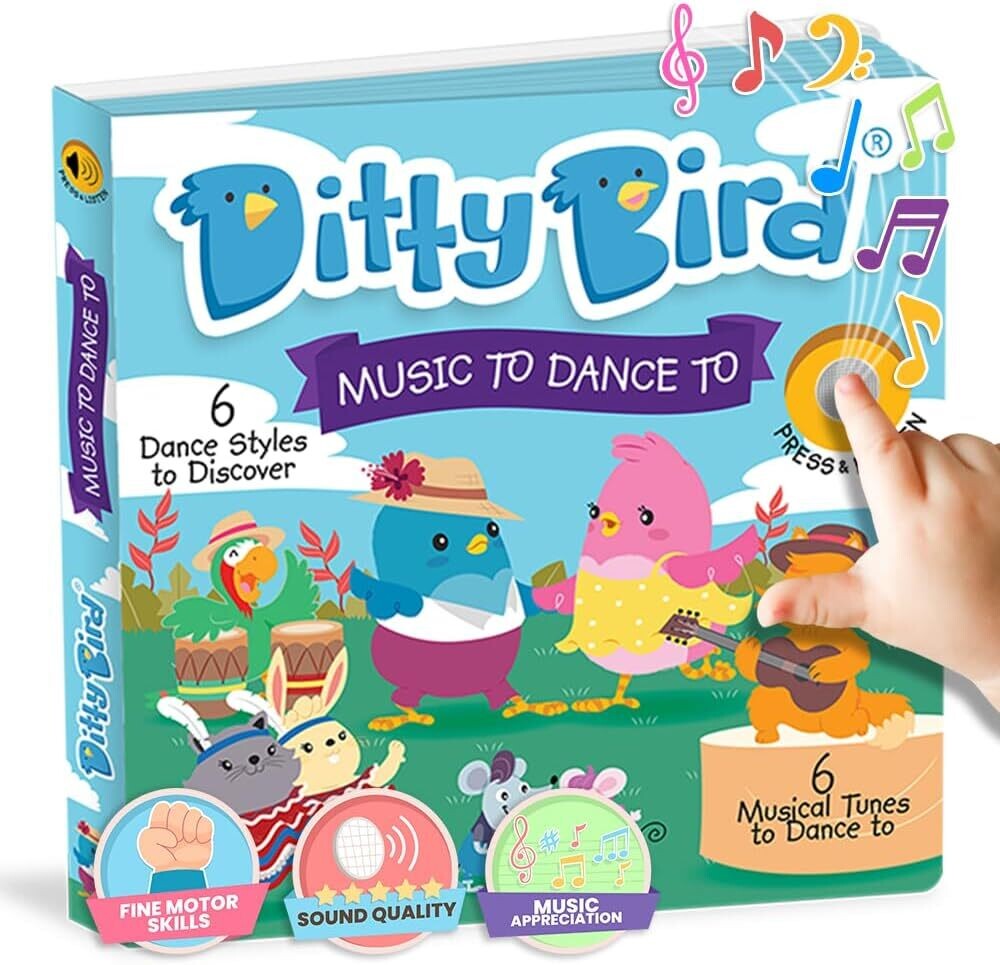  DITTY BIRD Sound Book: Music to Dance to