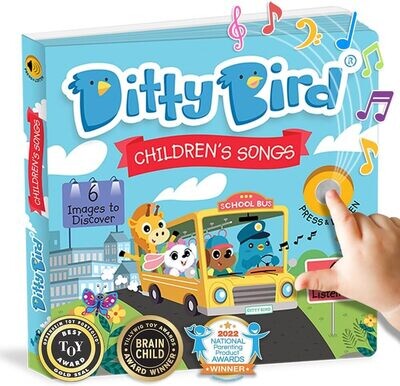 DITTY BIRD Sound Book: Children ́s Songs