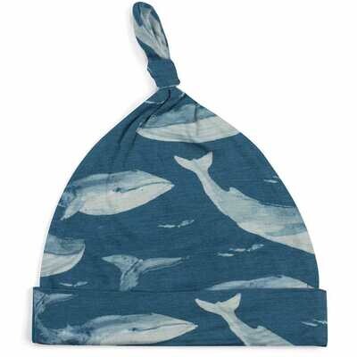 Milkbarn Knotted Hat Blue Whale 6- 12M