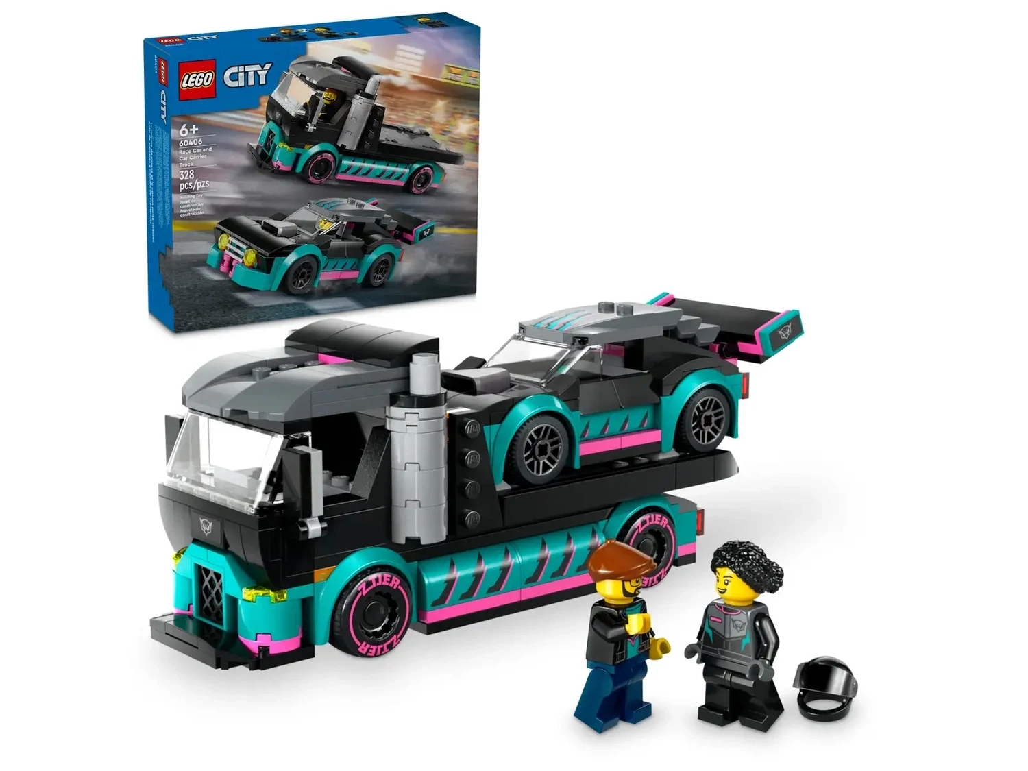 Lego 60406 City Race Car and Car Carrier