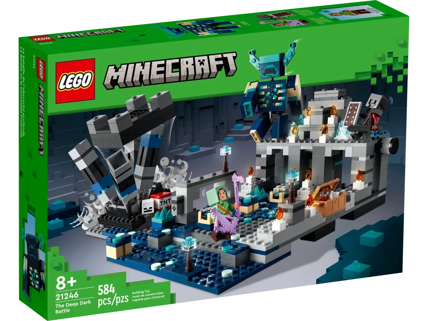 Lego Minecraft 21246 The Deep Dark Battle