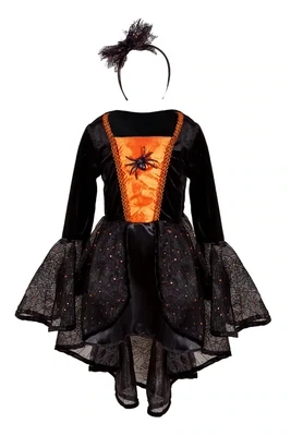 GP Sybil the Spider Witch Dress & HB Size 3-4