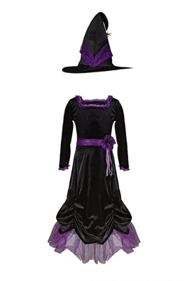GP Vera the Velvet Witch Dress w/Hat 3-4