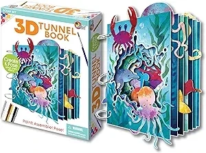 3D Tunnel Book Ocean