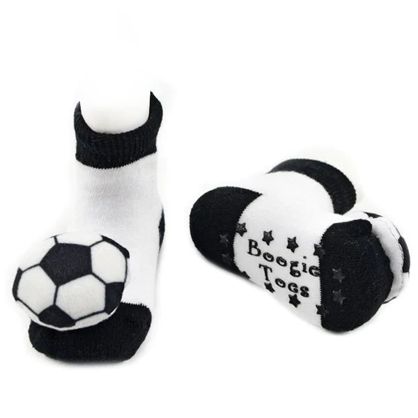 Soccer Boogie Toes Rattle Socks 0-1Y