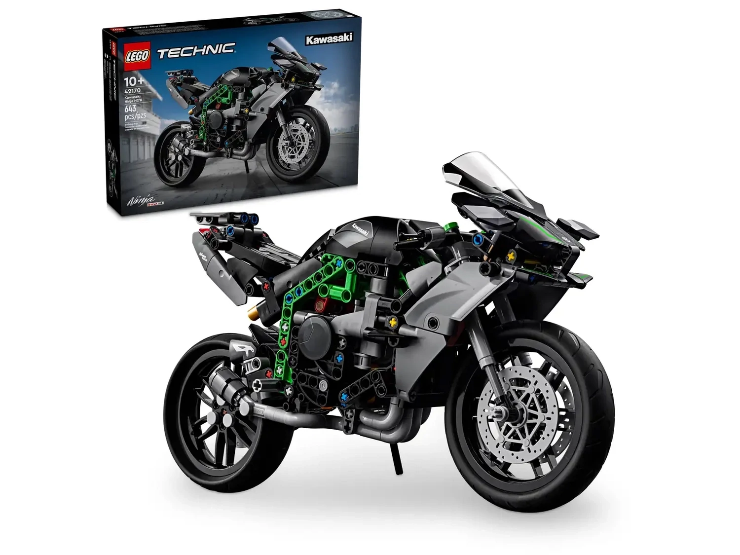 Lego 42170 Technic Kawasaki Ninja H2R Motorcycle